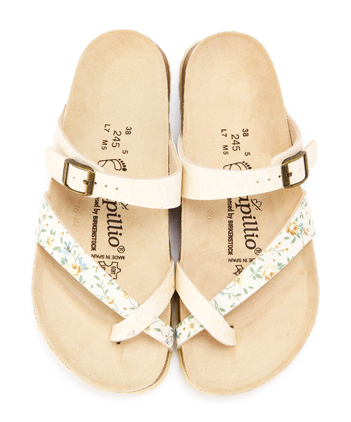BIRKENSTOCK(ビルケンシュトック)の「TABORA BF Cream/Print EFG Cream(WOMEN)(サンダル・レディース・クリーム・40/36/39)」の10枚目の写真