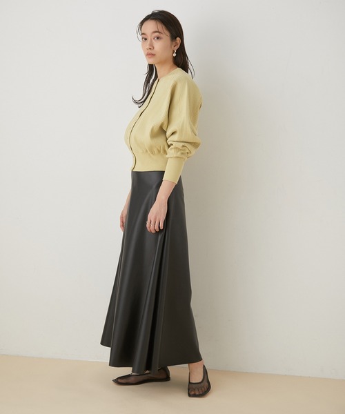 ADAM ET ROPE'（アダムエロペ）の「カーディガン（カーディガン/ボレロ・レディース・スミクロ・FREE）」の6枚目の写真