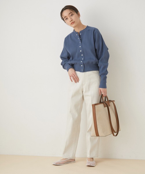 ADAM ET ROPE'（アダムエロペ）の「カーディガン（カーディガン/ボレロ・レディース・スミクロ・FREE）」の7枚目の写真