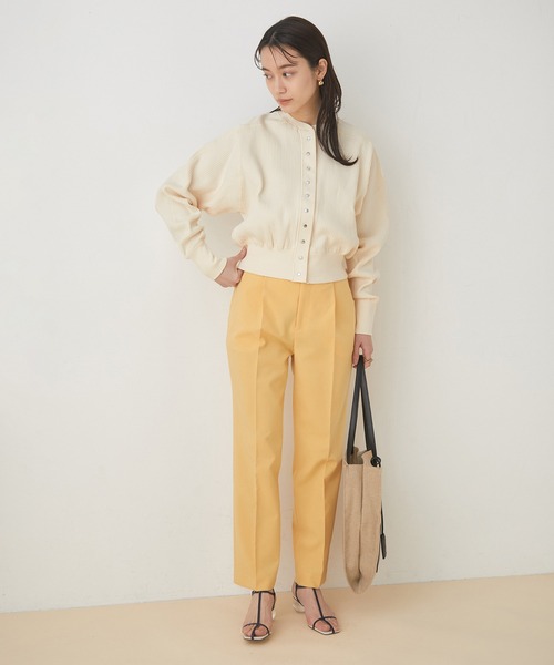 ADAM ET ROPE'（アダムエロペ）の「カーディガン（カーディガン/ボレロ・レディース・スミクロ・FREE）」の9枚目の写真