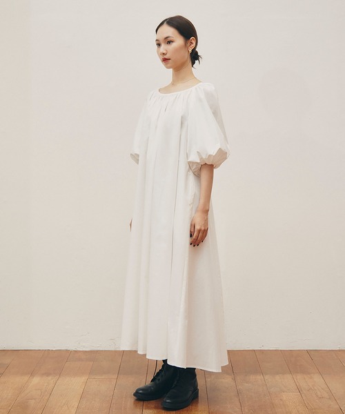 RANDEBOO（ランデブー）の「Balloon dress（ワンピース・レディース・ブルー/ブラック/ホワイト/パープル・FREE）」の17枚目の写真