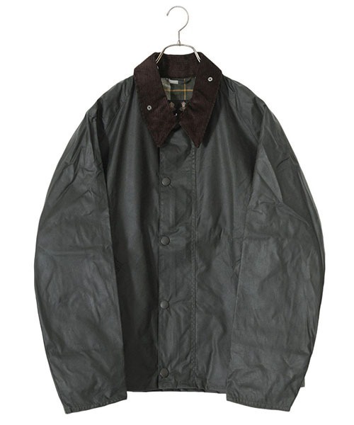 Barbour（バブアー）の「Barbour / バブアー：TRANSPORT WAX：MWX1678[MUS]（ブルゾン・メンズ・グリーン系その他・42/38）」の2枚目の写真