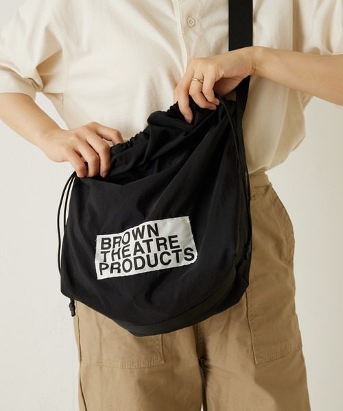 THEATRE PRODUCTS（シアタープロダクツ）の「THEATRE PRODUCTS / NYLONショルダーバッグ（ショルダーバッグ・レディース・ブラック/ベージュ/カーキ・FREE）」の16枚目の写真