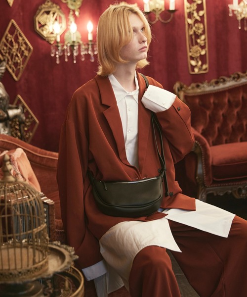 ln fortis(ロンフォルティス)の「ln fortis - クリスプシルエットWテーラードジャケット(テーラードジャケット・メンズ・ブラック/グレー/テラコッタ・SMALL/MEDIUM)」の18枚目の写真