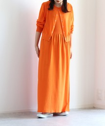 cepo | 【セットアイテム】サマーニットカーディガン＋ノースリーブワンピース(ワンピース)