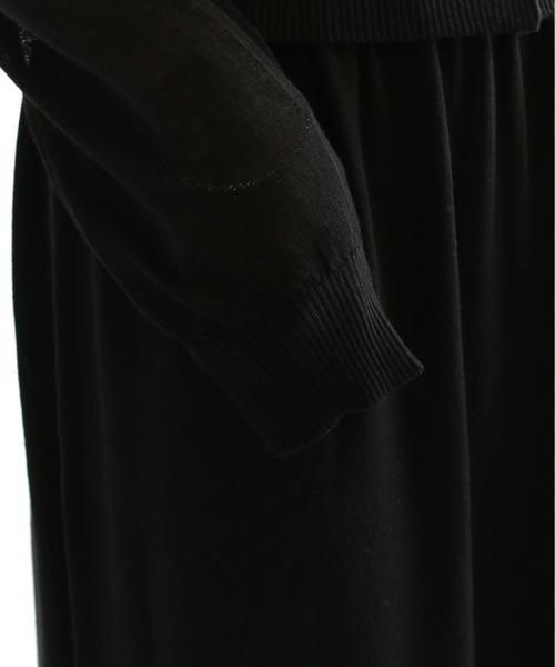 cepo(セポ)の「【セットアイテム】サマーニットカーディガン+ノースリーブワンピース(ワンピース・レディース・ブラック/オレンジ/グリーン・M)」の11枚目の写真