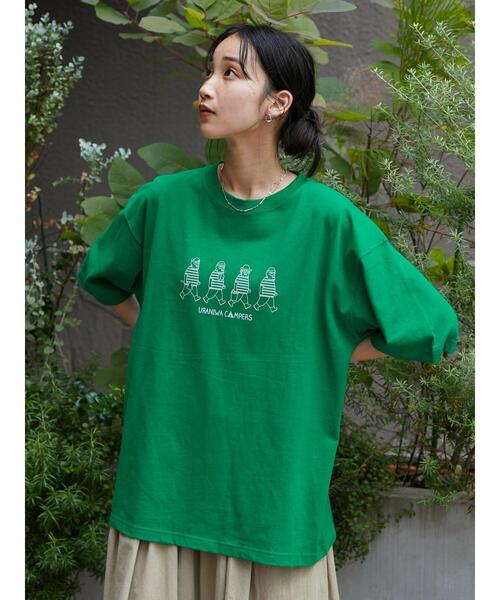 セール】URANIWACAMPERS プリントTEE ＊（Tシャツ/カットソー