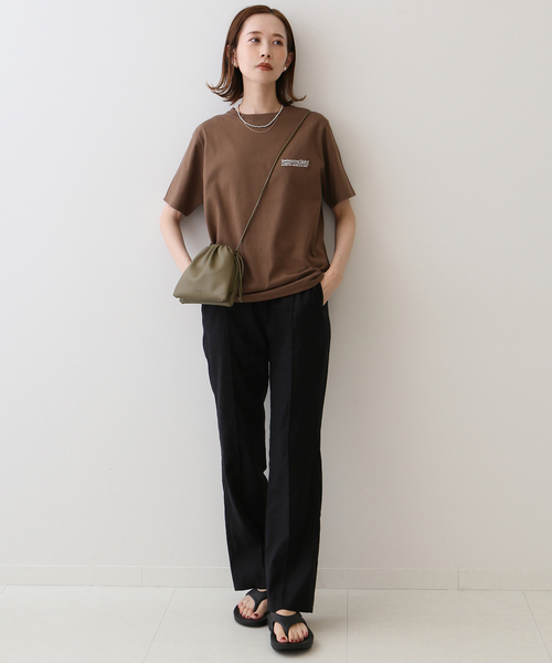 SLOBE IENA(スローブイエナ)の「Swimming Club TEE(Tシャツ/カットソー・レディース・ブラウン/サックスブルー・FREE)」の13枚目の写真