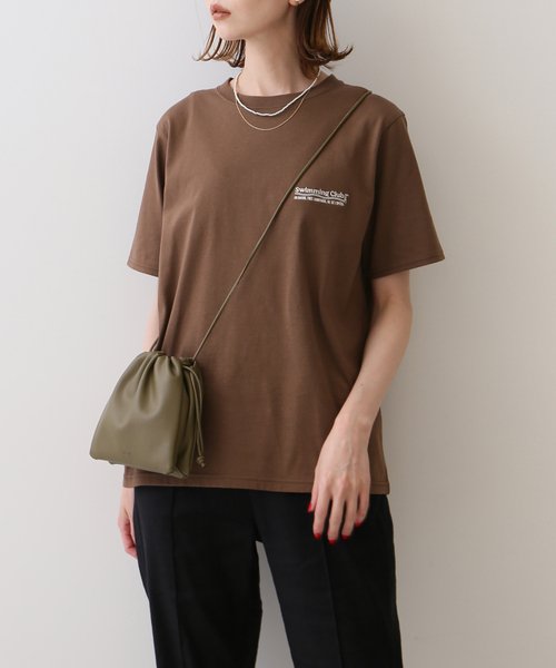 SLOBE IENA(スローブイエナ)の「Swimming Club TEE(Tシャツ/カットソー・レディース・ブラウン/サックスブルー・FREE)」の17枚目の写真