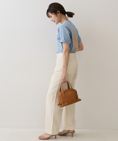 SLOBE IENA(スローブイエナ)の「Swimming Club TEE(Tシャツ/カットソー・レディース・ブラウン/サックスブルー・FREE)」の14枚目の写真