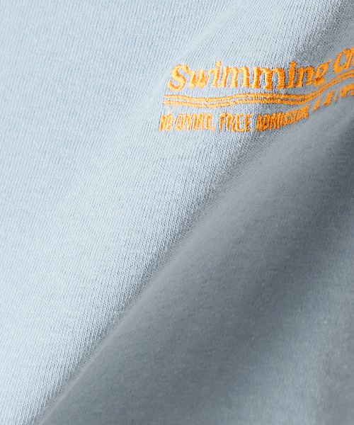 SLOBE IENA(スローブイエナ)の「Swimming Club TEE(Tシャツ/カットソー・レディース・ブラウン/サックスブルー・FREE)」の16枚目の写真