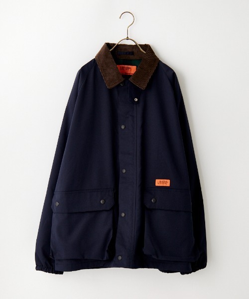 UNIVERSAL OVERALL（ユニバーサルオーバーオール）の「【FINEBOYS 2月号掲載】[UNIVERSAL OVERALL/ユニバーサルオーバーオール] 別注 フィールドミリタリージャケット（ブルゾン・レディース・ネイビー/オリーブ・M/L）」の8枚目の写真