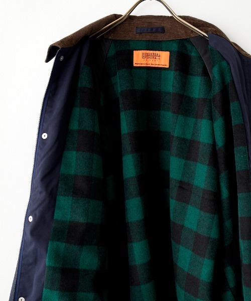 UNIVERSAL OVERALL（ユニバーサルオーバーオール）の「【FINEBOYS 2月号掲載】[UNIVERSAL OVERALL/ユニバーサルオーバーオール] 別注 フィールドミリタリージャケット（ブルゾン・レディース・ネイビー/オリーブ・M/L）」の22枚目の写真