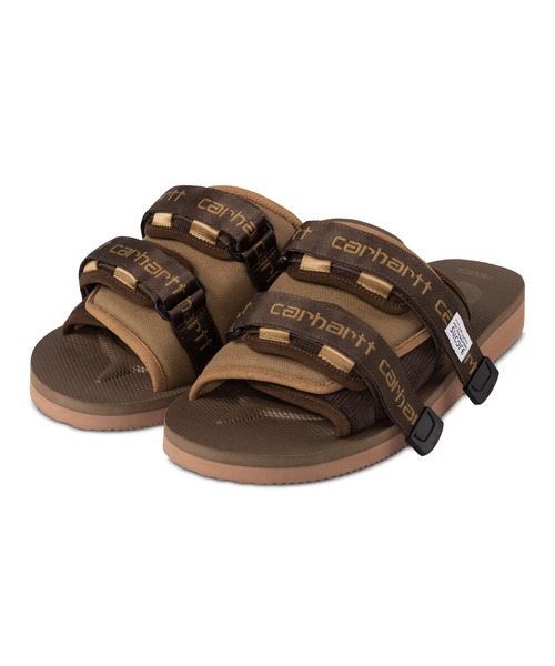 Carhartt（カーハート）の「SUICOKE x CARHARTT MOTO-CabCHT - Brown（サンダル・メンズ・ブラウン・10/9/11/8）」の3枚目の写真