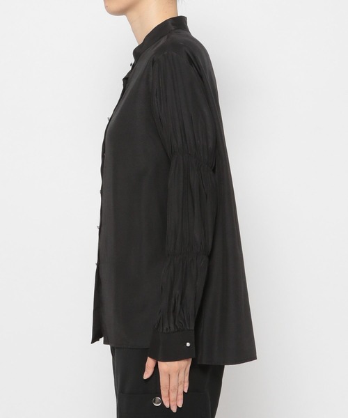 PAGEBOY（ページボーイ）の「CORE / バルーンギャザーブラウス（シャツ/ブラウス・レディース・ブラック/オフホワイト・FREE）」の14枚目の写真