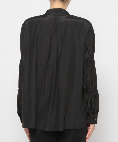 PAGEBOY（ページボーイ）の「CORE / バルーンギャザーブラウス（シャツ/ブラウス・レディース・ブラック/オフホワイト・FREE）」の15枚目の写真