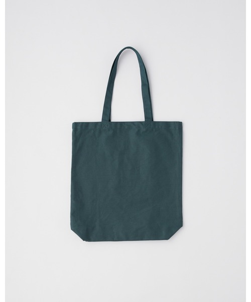 Traditional Weatherwear(トラディショナルウェザーウェア)の「WAVE LOGO GUSSET TOTE(トートバッグ・レディース・グリーン/ブラウン/オフホワイト・F)」の4枚目の写真