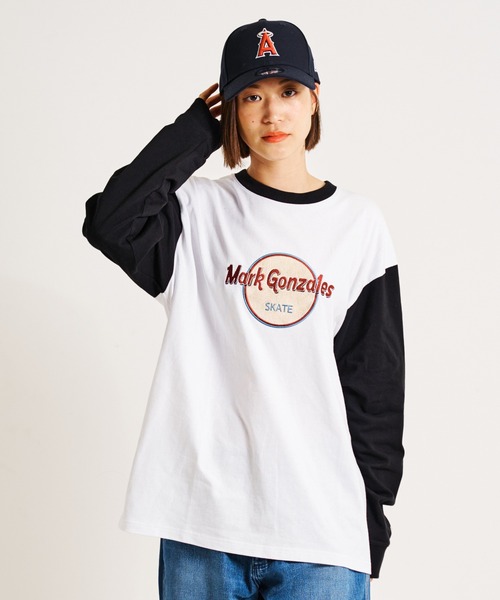 ❗️新品　レア品❗️高機能　pingホワイトロゴブルゾン What it isNt）ART BY MARKGONZALES（ワットイットイズント）の