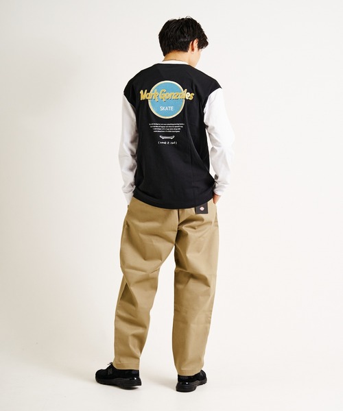 (What it isNt)ART BY MARKGONZALES(ワットイットイズント)の「What it isNt-MG【62304】-L/S TEE/(ワットイットイズント) アートバイ マークゴンザレス /ロンT(Tシャツ/カットソー・メンズ・ホワイト/ブラック・L/XL)」の7枚目の写真