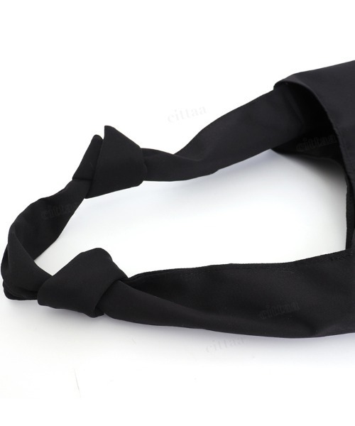 Dalfwin（ダールフィン）の「2022 AW 秋冬　リボンショルダートートバッグ（トートバッグ・レディース・ブラック/アイボリー・ONE SIZE）」の8枚目の写真