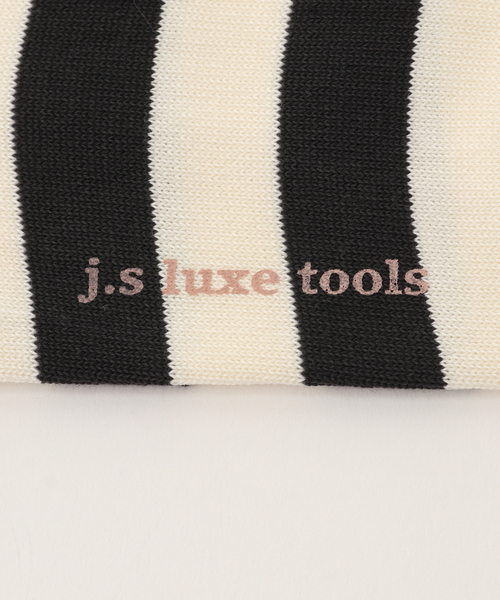 JOURNAL STANDARD LUXE（ジャーナルスタンダード　ラックス）の「BORDER SOCKS（ソックス/靴下・レディース・チャコールグレー/ネイビー/ブラウン/レッド/グリーン/コバルトブルー・FREE）」の7枚目の写真