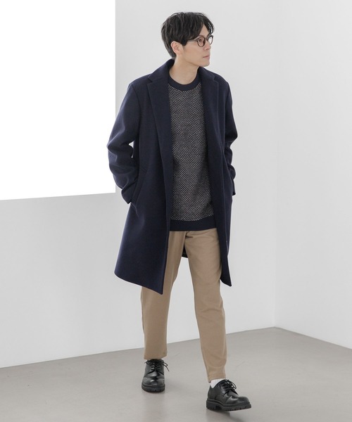 LAKOLE（ラコレ）の「モヘアライクジャカードニット / 353217（ニット/セーター・メンズ・ベージュ/ネイビー/ブラウン/グリーン・MEDIUM/LARGE）」の14枚目の写真