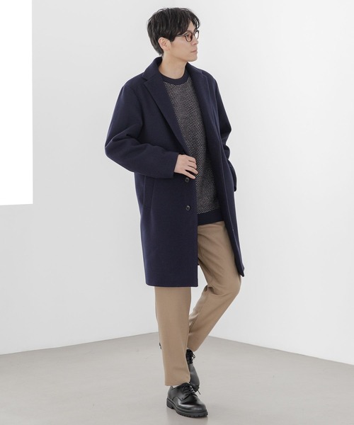 LAKOLE（ラコレ）の「モヘアライクジャカードニット / 353217（ニット/セーター・メンズ・ベージュ/ネイビー/ブラウン/グリーン・MEDIUM/LARGE）」の16枚目の写真