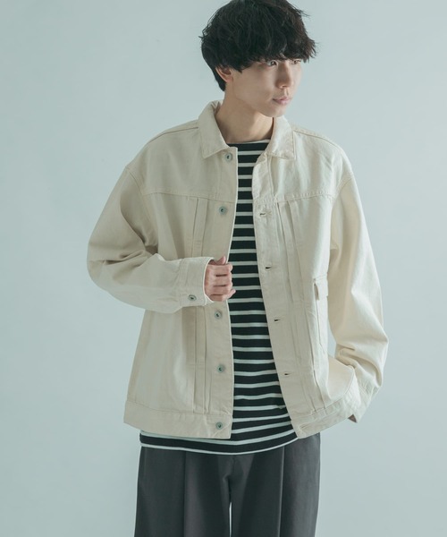 FORK&SPOON(フォークアンドスプーン)の「『セットアップ対応』FORK&SPOON デニムジャケット(デニムジャケット・メンズ・ホワイト系その他/ワンウォッシュ・4/5)」の12枚目の写真