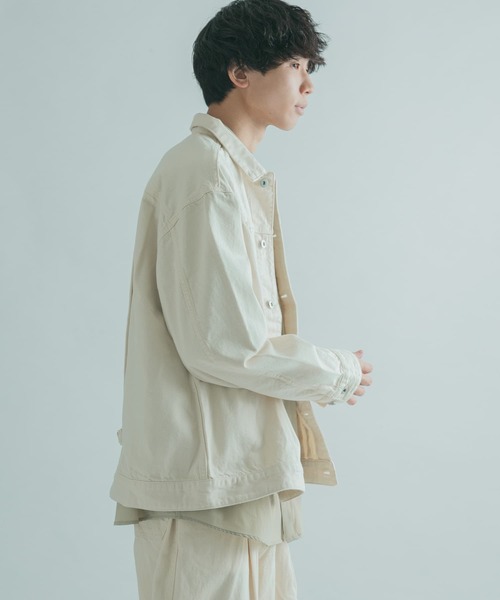 FORK&SPOON(フォークアンドスプーン)の「『セットアップ対応』FORK&SPOON デニムジャケット(デニムジャケット・メンズ・ホワイト系その他/ワンウォッシュ・4/5)」の16枚目の写真