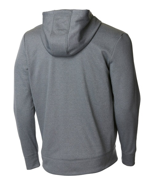UNDER ARMOUR(アンダーアーマー)の「UAアーマーフリース バーロゴ フルジップ フ―ディー(トレーニング/メンズ)(スウェット・メンズ・ブラック/ブラック×レッド/グレー/ネイビー・S/M/L/XL/XXL/3XL)」の14枚目の写真