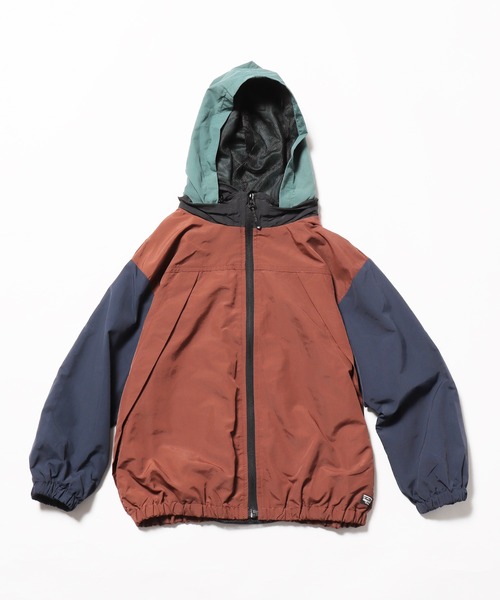 F.O.KIDS（エフオーキッズ）の「F.O.KIDS/エフオーキッズ シェルパーカー マウンテンパーカー（マウンテンパーカー・キッズ・カモフラージュ/ダークオリーブ/ベージュ/ブラウン・140/130）」の2枚目の写真