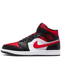 JORDAN BRAND（ジョーダンブランド）の「JORDAN BRAND ジョーダンブランド AIR JORDAN 1 MID エア ジョーダン 1 MID M554724 #079BLACK/FIRER（スニーカー）」