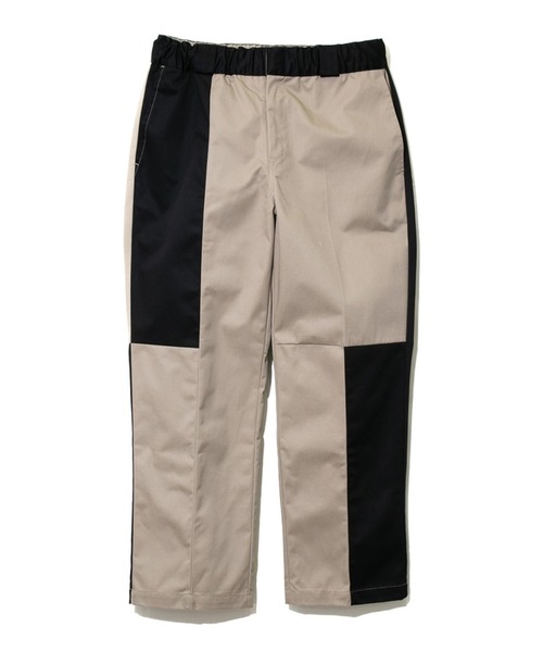 go slow caravan（ゴースローキャラバン）の「T/C 硬仕上げ 切り替えワークパンツ（その他パンツ・メンズ・ベージュ/ネイビー・LARGE/X-LARGE/MEDIUM）」の2枚目の写真