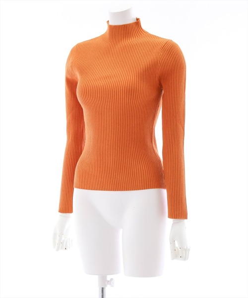 clear(クリア)の「ハイゲージハイネックニットトップス(ニット/セーター・レディース・ピンク/オレンジ/ブルー/ライトグリーン/アイボリー/ブラック/グレイッシュベージュ/グリーン/オレンジ系その他2/ブルー系その他2/ピンク系その他2/ブラウン/ピンク系その他3/ブルー系その他3・F)」の18枚目の写真