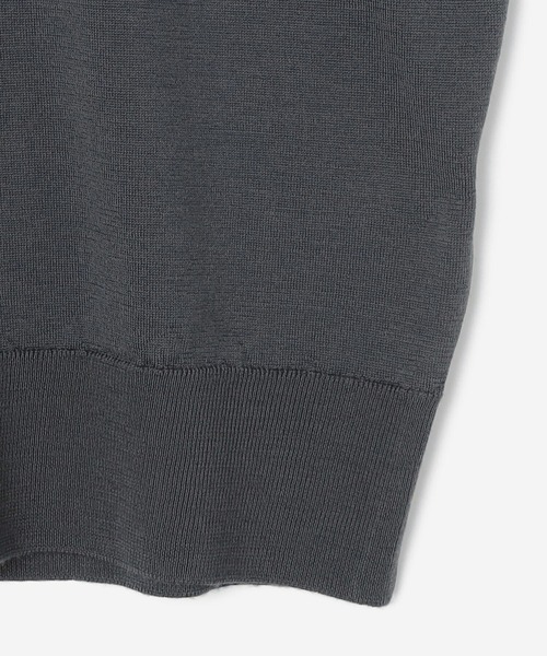 KAPTAIN SUSHINE ニットポロ KAPTAIN SUNSHINE｜Cotton Knit Poloshirt KS25SKN06 高級