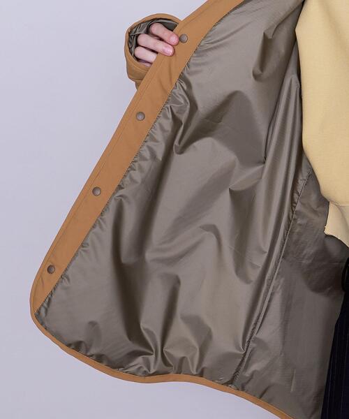 DESCENTE（デサント）の「別注＜DESCENTE ddd ＞ ノーカラーコート（ノーカラーコート・レディース・ブラック/オレンジ・SMALL/MEDIUM）」の16枚目の写真