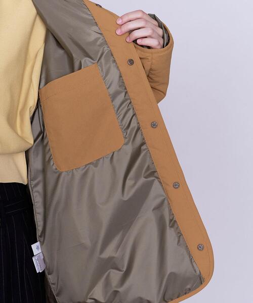 DESCENTE（デサント）の「別注＜DESCENTE ddd ＞ ノーカラーコート（ノーカラーコート・レディース・ブラック/オレンジ・SMALL/MEDIUM）」の17枚目の写真