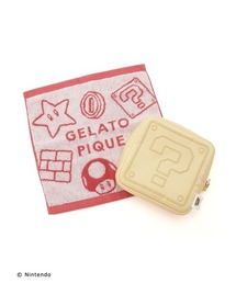 gelato pique（ジェラートピケ）の「【スーパーマリオ】ハンドタオル＆ポーチセット（ハンカチ/ハンドタオル）」
