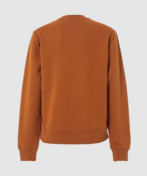 MCM（エムシーエム）の「【WEB限定】クラシック ロゴ スウェットシャツ - オーガニック コットン（スウェット・レディース・ブラウン・X-SMALL/MEDIUM/SMALL/LARGE）」の2枚目の写真