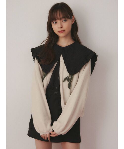 merry jenny（メリージェニー）の「ラウンドフリルショートパンツ（その他パンツ・レディース・アイボリー/ブラック・FREE）」の20枚目の写真