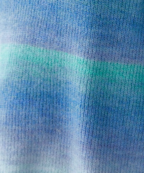 miclat（ミクラ）の「大きいサイズ　グラデーションニット　miclat（ニット/セーター・レディース・ブルー系/パープル系・LL/3L/4L/L）」の18枚目の写真