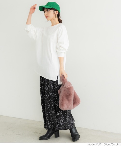 coca（coca）（コカ）の「フェイクファーバッグ（ハンドバッグ・レディース・アイボリー/キャメル/ピンク系その他/チャコール・ONE SIZE）」の16枚目の写真