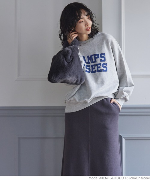 coca（coca）（コカ）の「フェイクファーバッグ（ハンドバッグ・レディース・アイボリー/キャメル/ピンク系その他/チャコール・ONE SIZE）」の8枚目の写真