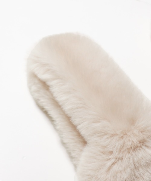 coca（coca）（コカ）の「フェイクファーバッグ（ハンドバッグ・レディース・アイボリー/キャメル/ピンク系その他/チャコール・ONE SIZE）」の22枚目の写真