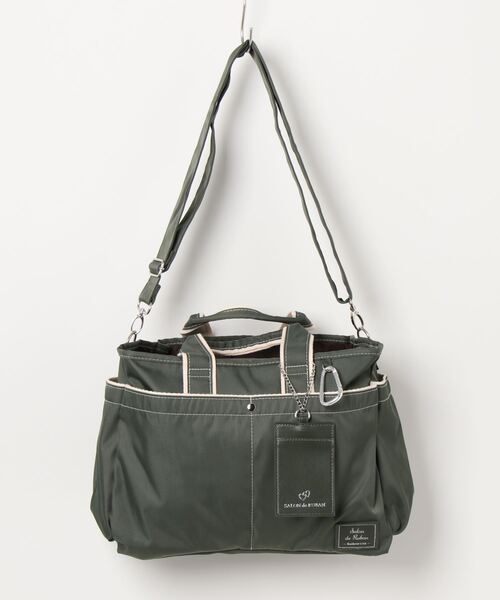 SALON de RUBAN(サロンドルヴァン)の「【SALON de RUBAN / サロン ド ルヴァン】 × We Nursing 2wayハンドバッグ(トートバッグ・レディース・ベージュ/ブラック/グレー/パープル/ライトベージュ/ライトブルー/モカ/カーキ・FREE)」の6枚目の写真