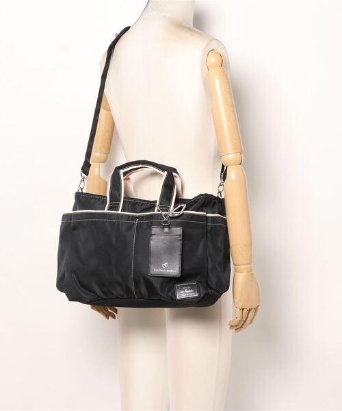 SALON de RUBAN(サロンドルヴァン)の「【SALON de RUBAN / サロン ド ルヴァン】 × We Nursing 2wayハンドバッグ(トートバッグ・レディース・ベージュ/ブラック/グレー/パープル/ライトベージュ/ライトブルー/モカ/カーキ・FREE)」の15枚目の写真