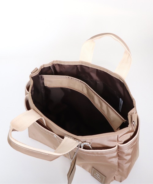 SALON de RUBAN(サロンドルヴァン)の「【SALON de RUBAN / サロン ド ルヴァン】 × We Nursing 2wayハンドバッグ(トートバッグ・レディース・ベージュ/ブラック/グレー/パープル/ライトベージュ/ライトブルー/モカ/カーキ・FREE)」の19枚目の写真