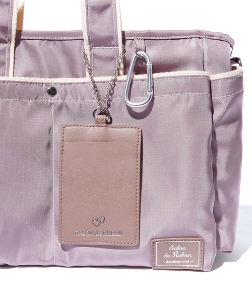 SALON de RUBAN(サロンドルヴァン)の「【SALON de RUBAN / サロン ド ルヴァン】 × We Nursing 2wayハンドバッグ(トートバッグ・レディース・ベージュ/ブラック/グレー/パープル/ライトベージュ/ライトブルー/モカ/カーキ・FREE)」の18枚目の写真