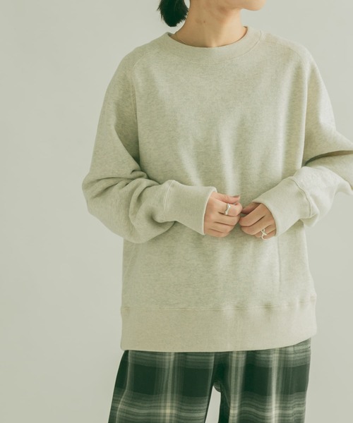 FORK&SPOON(フォークアンドスプーン)の「FORK&SPOON ミーナクルーネックスウェット(スウェット・レディース・ホワイト系その他/ネイビー/イエロー系その他・1/2)」の10枚目の写真