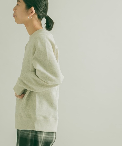 FORK&SPOON(フォークアンドスプーン)の「FORK&SPOON ミーナクルーネックスウェット(スウェット・レディース・ホワイト系その他/ネイビー/イエロー系その他・1/2)」の11枚目の写真